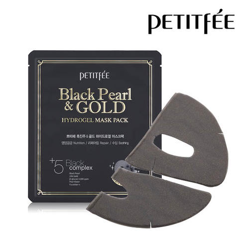 Petitfee_Black_Pearl_&_Gold_Hydrogel_Mask_Pack_5ea