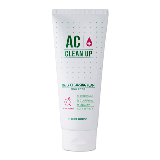 etude house ac clean up daily cleansing foam 150ml ebay etude house ac clean up daily cleansing foam 150ml ebay