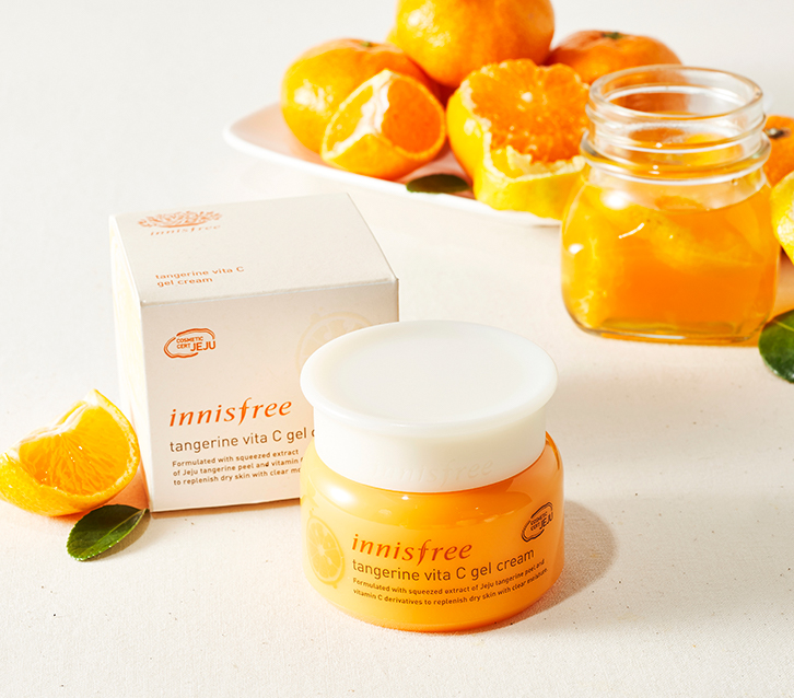 innisfree tangerine vita c gel cream 50ml