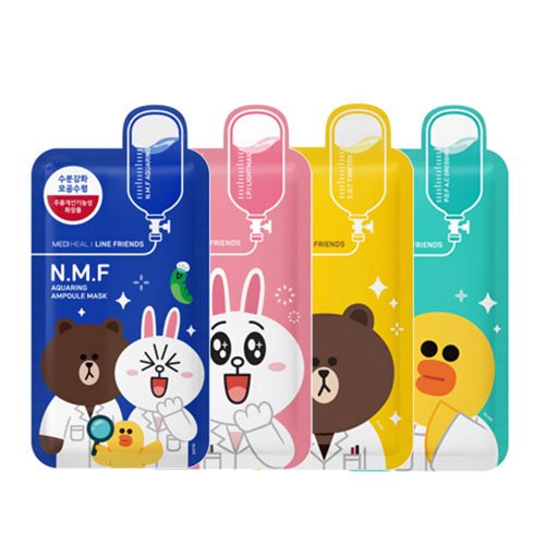 mediheal line friends oule mask 10ea 27ml mediheal line friends oule mask 10ea 27ml