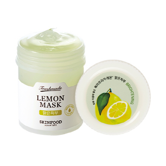 skinfood freshmade lemon mask 90ml skinfood freshmade lemon mask 90ml