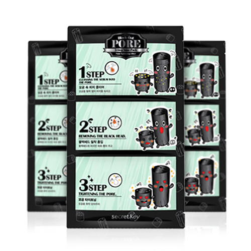 secretKey Black Out Pore 3-Step Nose Pack secretKey Black Out Pore 3-Step Nose Pack