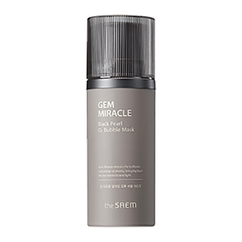 the SAEM Gem Miracle Black Pearl O2 Bubble Mask the SAEM Gem Miracle Black Pearl O2 Bubble Mask