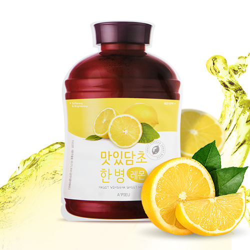 A'PIEU Fruit Vinegar Sheet Mask Lemon A'PIEU Fruit Vinegar Sheet Mask Lemon