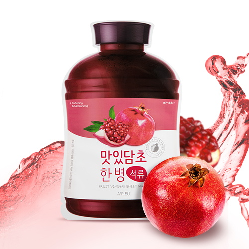 A'PIEU Fruit Vinegar Sheet Mask Pomegranate A'PIEU Fruit Vinegar Sheet Mask Pomegranate