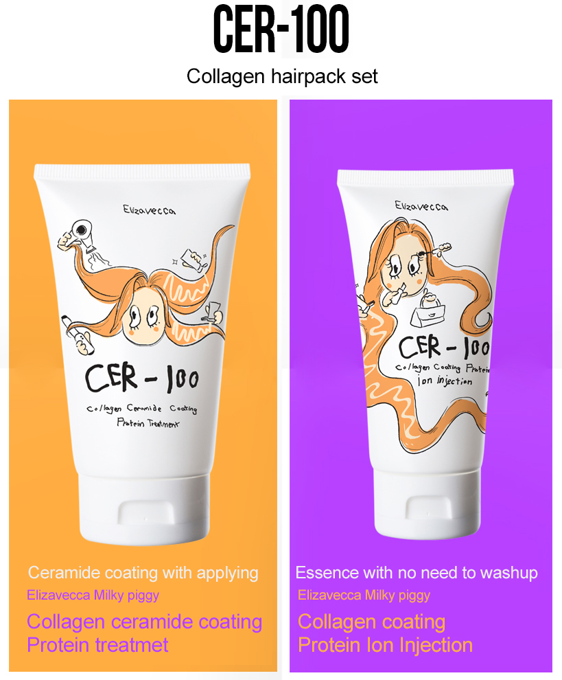 [elizavecca] CER-100 recubrimiento de colágeno Cabello Tratamiento de
