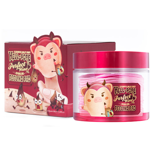 Elizavecca Hell-Pore Perfect Wine Sparkling Peeling Pad Elizavecca Hell-Pore Perfect Wine Sparkling Peeling Pad