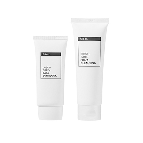Giibon Care Care Daily Sun Block + Giibon Care Foam Cleansing Giibon Care Care Daily Sun Block + Giibon Care Foam Cleansing