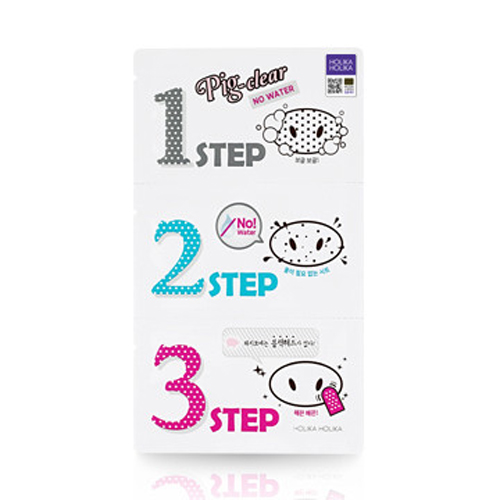 Holika Holika Pig Clear Black Head 3-Step Kit No Water