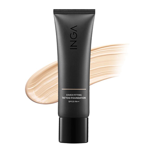 INGA Cover Fitting Tattoo Foundation INGA Cover Fitting Tattoo Foundation