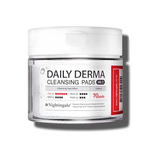 Nightingale Daily Derma Cleansing Pads Mild Nightingale Daily Derma Cleansing Pads Mild