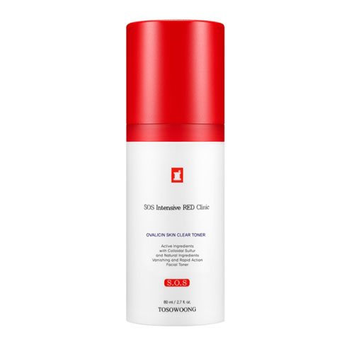 TOSOWOONG SOS Intensive RED Clinic Ovalicin Skin Clear Toner
