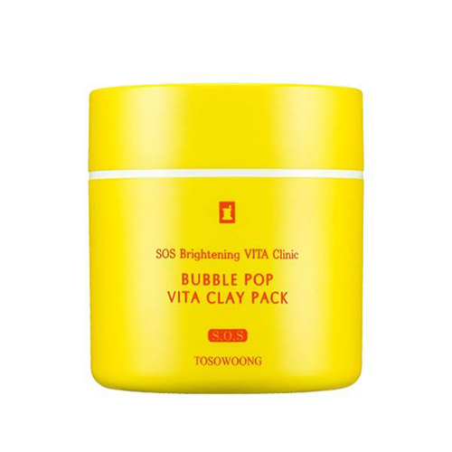 TOSOWOONG SOS Brightening VITA Clinic Bubble Pop Vita Clay Pack TOSOWOONG SOS Brightening VITA Clinic Bubble Pop Vita Clay Pack