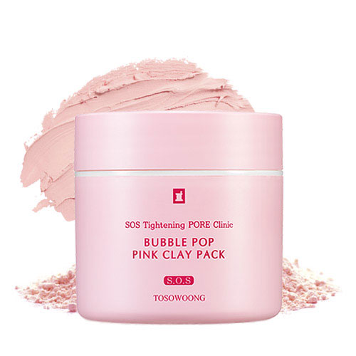 TOSOWOONG SOS Tightening PORE Clinic Bubble Pop Pink Clay Pack TOSOWOONG SOS Tightening PORE Clinic Bubble Pop Pink Clay Pack