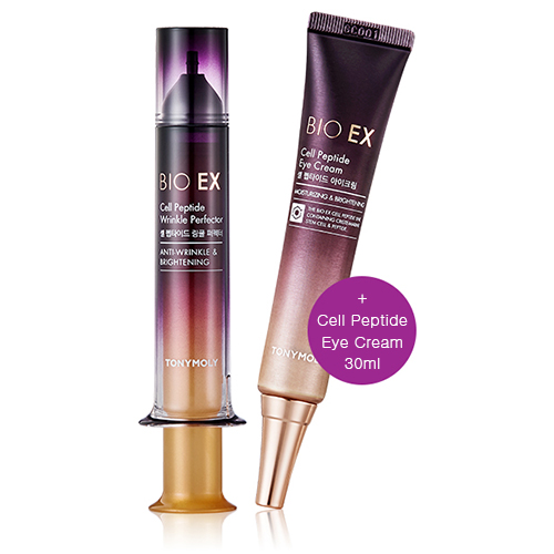 TONYMOLY BIO EX Cell Peptide Wrinkle Perfector Set TONYMOLY BIO EX Cell Peptide Wrinkle Perfector Set
