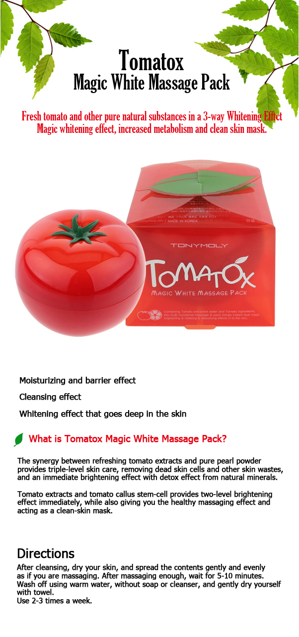 Image result for tony moly tomatox magic massage