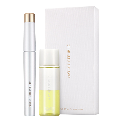 Nature Republic Ginseng Royal SIlk Mascara & Remover
Nature Republic Ginseng Royal SIlk Mascara & Remover